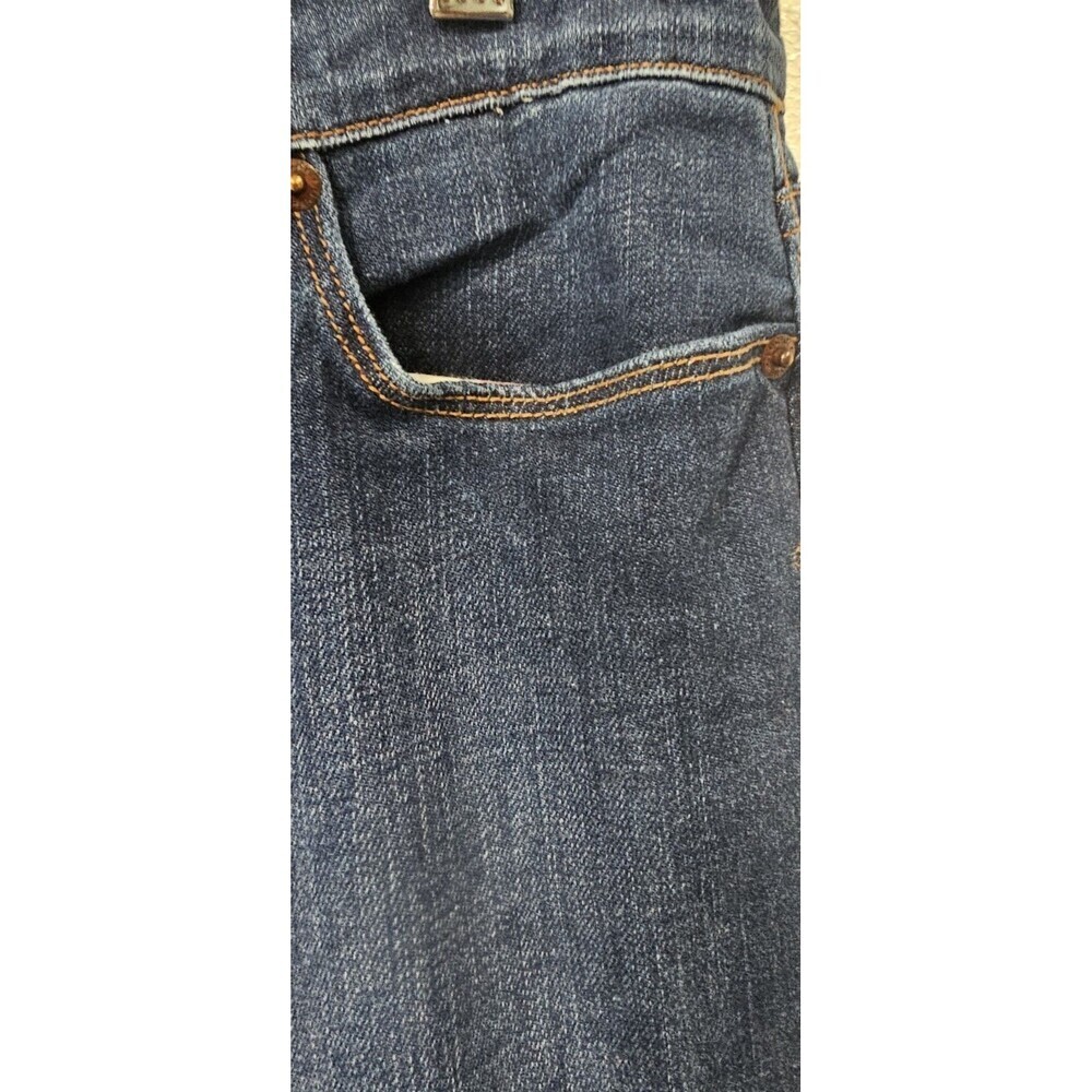 Lucky Brand Jeans Women Size 12 Sofia Ankle Boot Cut Dark Blue Stretch 31 Inseam - Picture 14 of 16